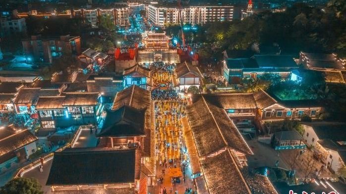 江南宋城夜景